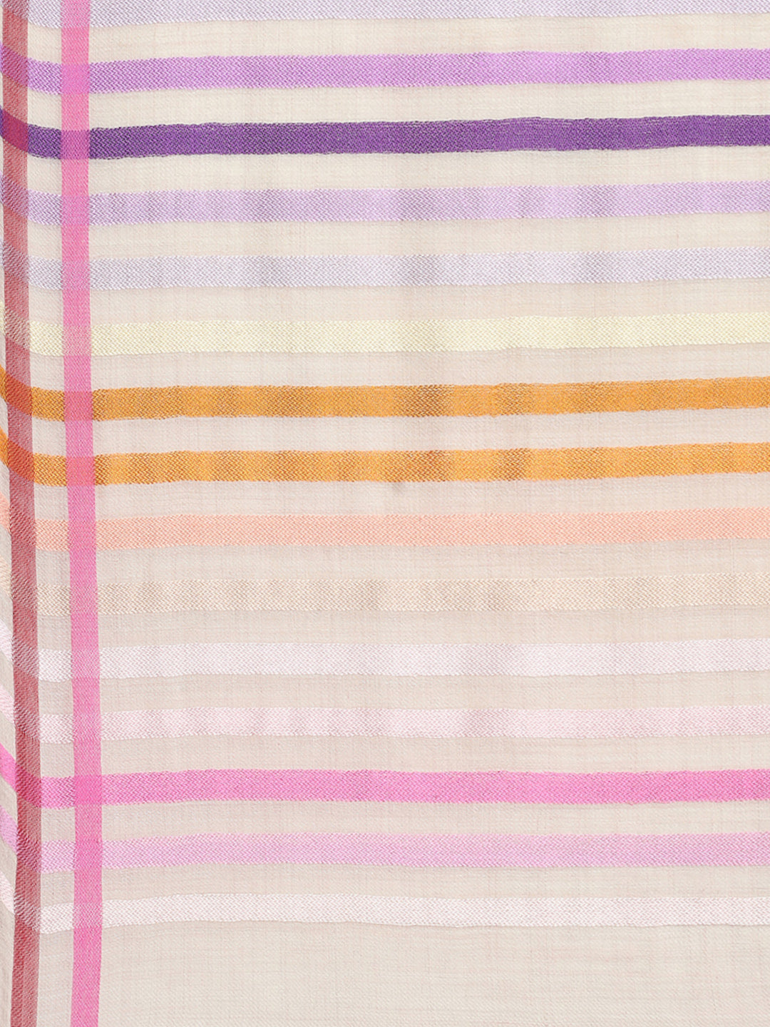 Women Multicolor Self Design Stole