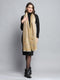 Women Mustard Self Design Stole