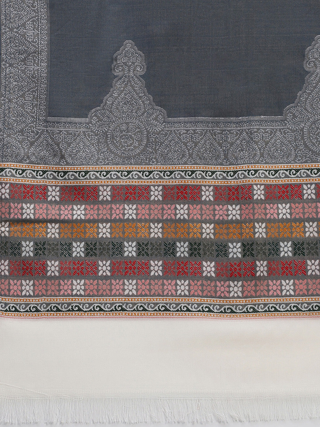 Women Multicolor Self Design Stole