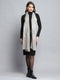 Women Beige Self Design Stole