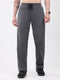 Rock.it Men Grey Solid Regular Fit Winter Lower