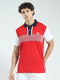 Rock.it Men Red Printed Collar Half Sleeve T-Shirt
