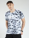 Rock.it Men Grey Printed Round Neck Half Sleeve T-Shirt