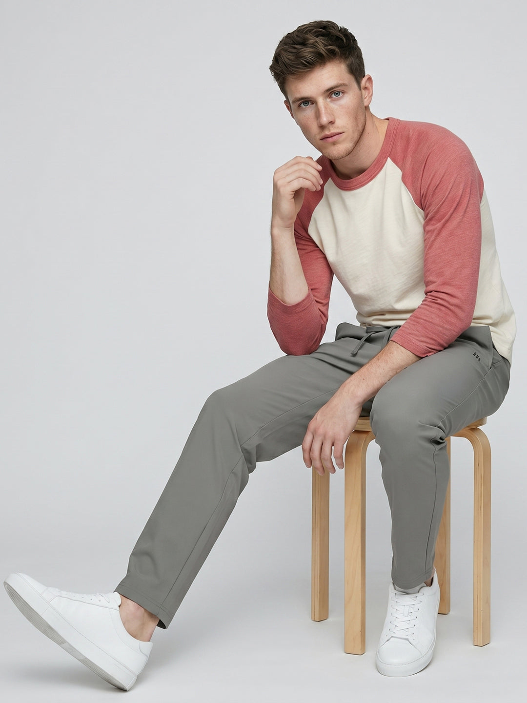 Rock.it Men Grey Solid Regular Fit Lower