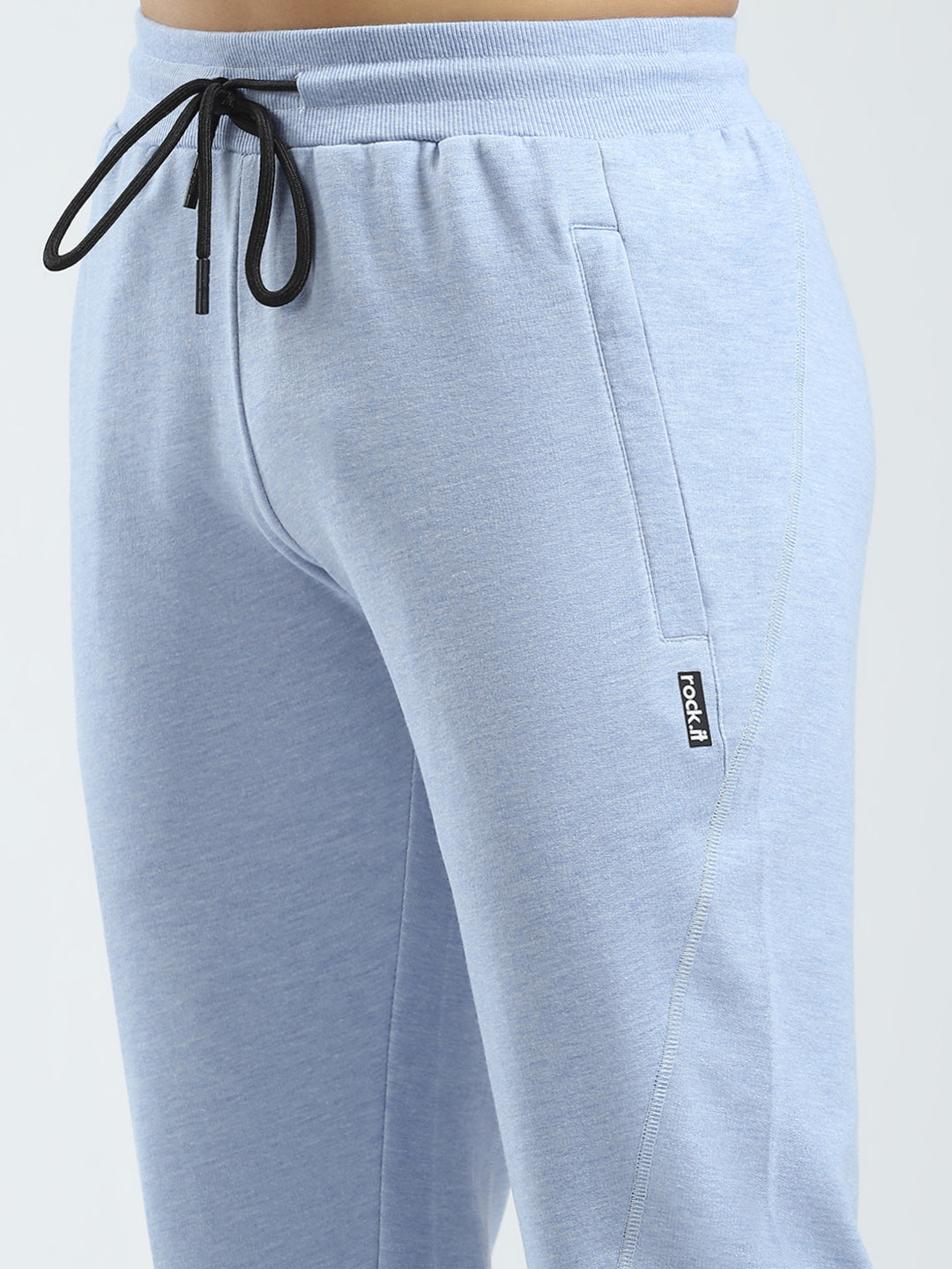 Rock.it Men Blue Solid Regular Fit Lower