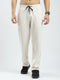 Rock.it Men Beige Solid Regular Fit Lower