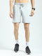 Rock.it Men Grey Solid Regular Fit Shorts