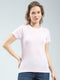 Rock.it Women Pink Solid Round Neck Half Sleeve Top