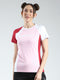 Rock.it Women Pink Printed Round Neck Half Sleeve Top