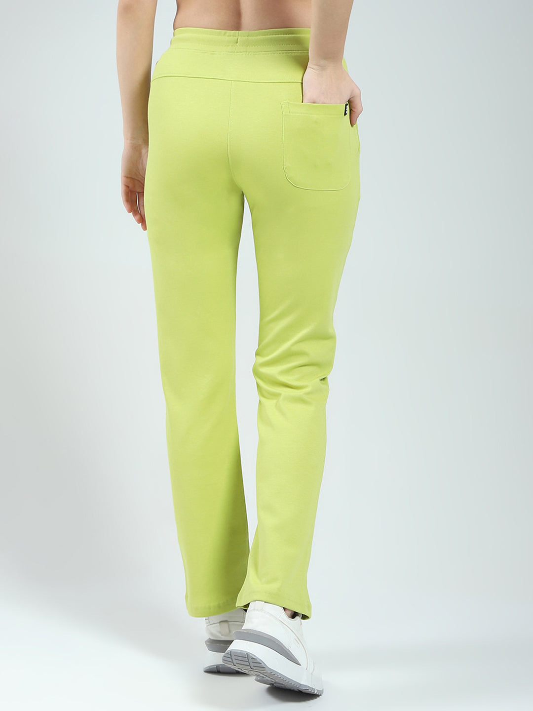 Rock.it Women Green Solid Regular Fit Lower