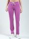 Rock.it Women Purple Solid Regular Fit Lower