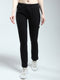 Rock.it Women Black Solid Regular Fit Lower