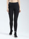 Rock.it Women Black Solid Regular Fit Legging