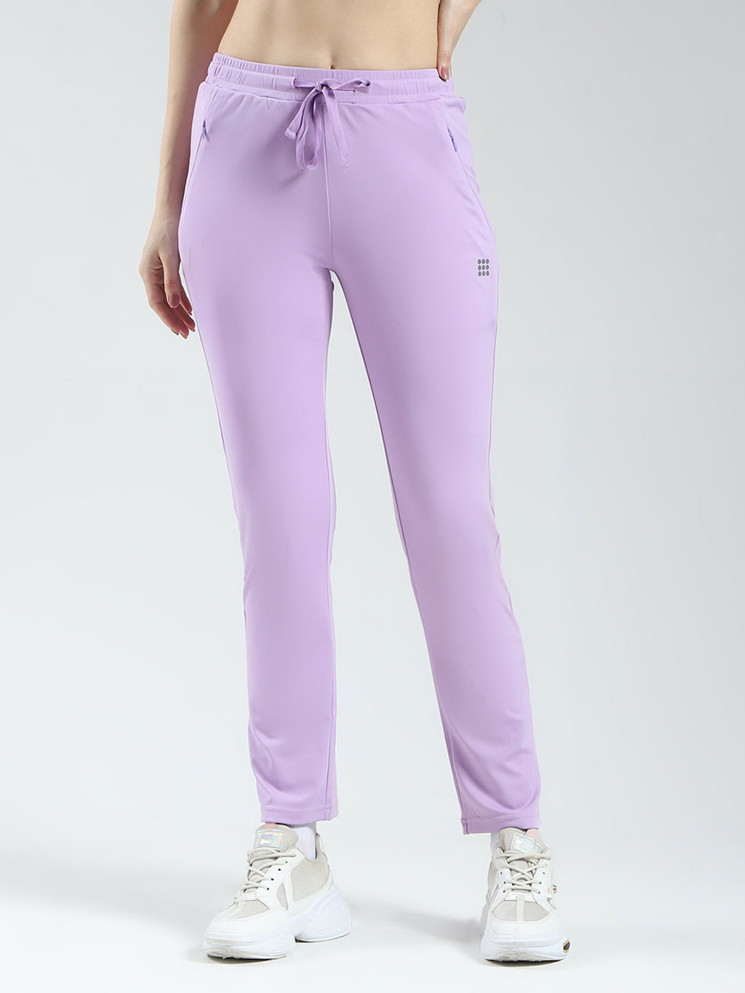 Rock.it Women Purple Solid Regular Fit Lower