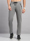 Rock.it Men Grey Self Design Slim Fit Winter Lower