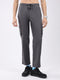 Rock.it Men Grey Solid Regular Fit Cargo