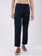 Rock.it Men Navy Blue Solid Regular Fit Cargo