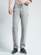 Men Grey Solid Regular Fit Lower