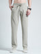 Men Grey Solid Regular Fit Lower