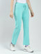 Women Green Solid Regular Fit Lower