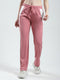 Women Pink Solid Regular Fit Lower