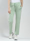 Women Green Printed Regular Fit Lower