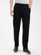 Men Black Solid Regular Fit Winter Lower