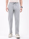 Men Grey Solid Regular Fit Winter Lower