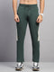 Men Green Solid Regular Fit Winter Lower