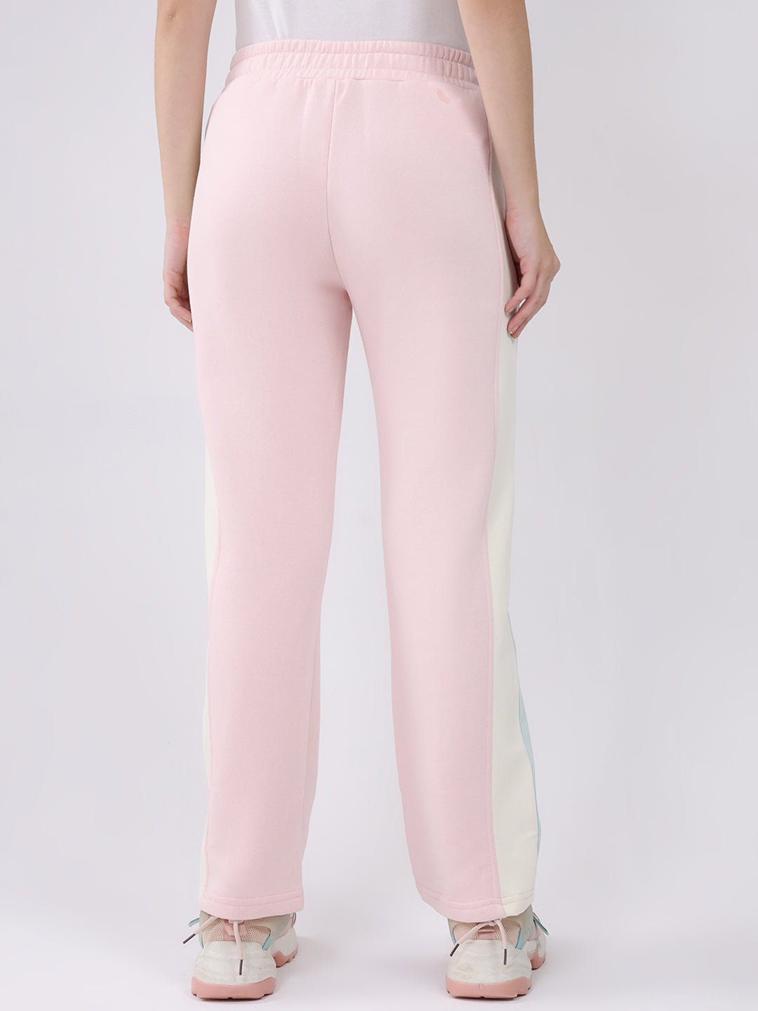 Women Pink Printed Regular Fit Winter Lower