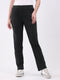 Women Dark Green Solid Regular Fit Winter Lower