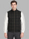 Men Brown Solid Sleeveless Reversible Jacket