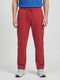 Women Coral Solid Regular Fit Lower