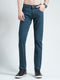 Men Green Solid Narrow Fit Denim