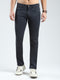 Men Black Solid Narrow Fit Denim