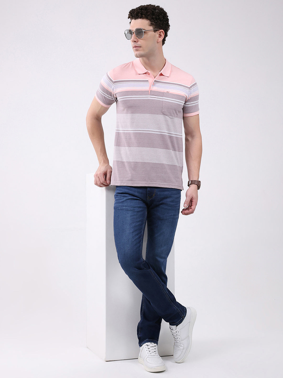 Men Blue Solid Skinny Fit Denim