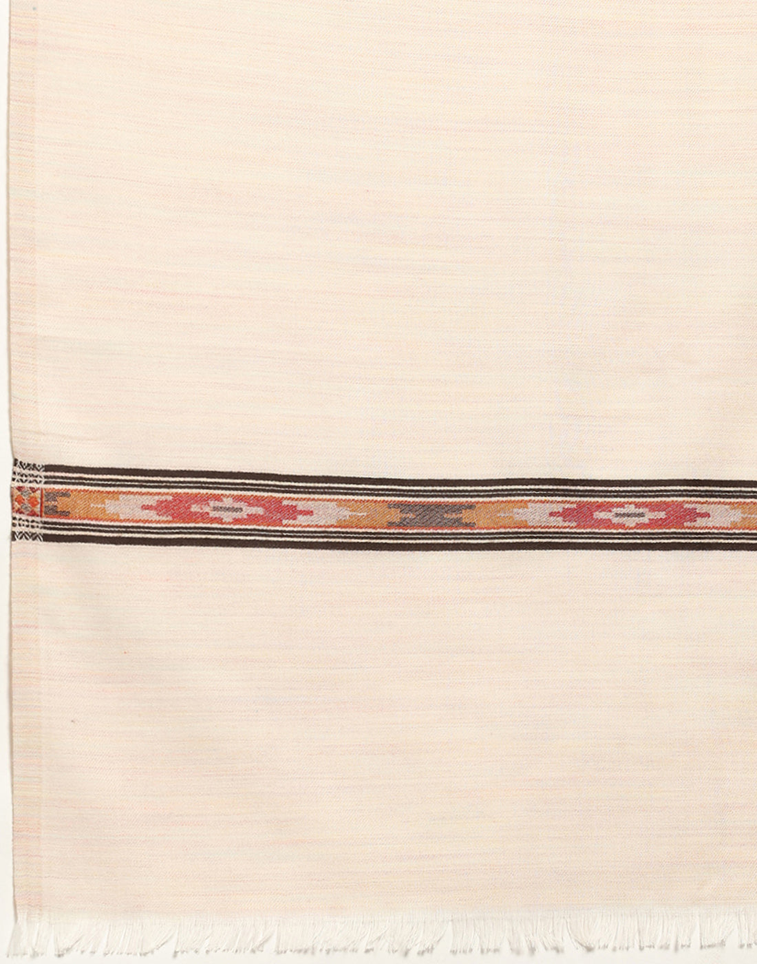 Men Multicolor Self Design   Lohi Shawl