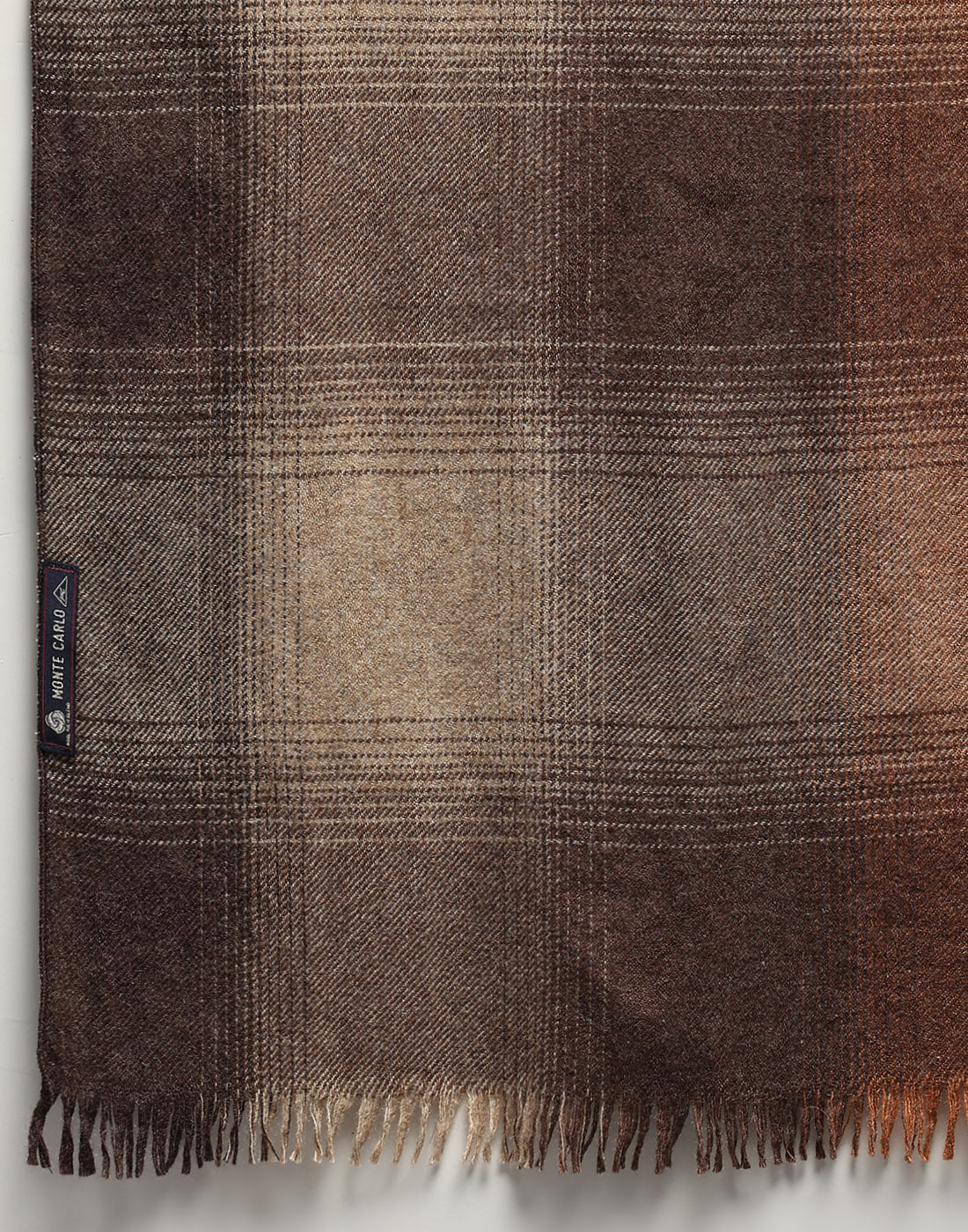 Men Multicolor Self Design Wool Muffler