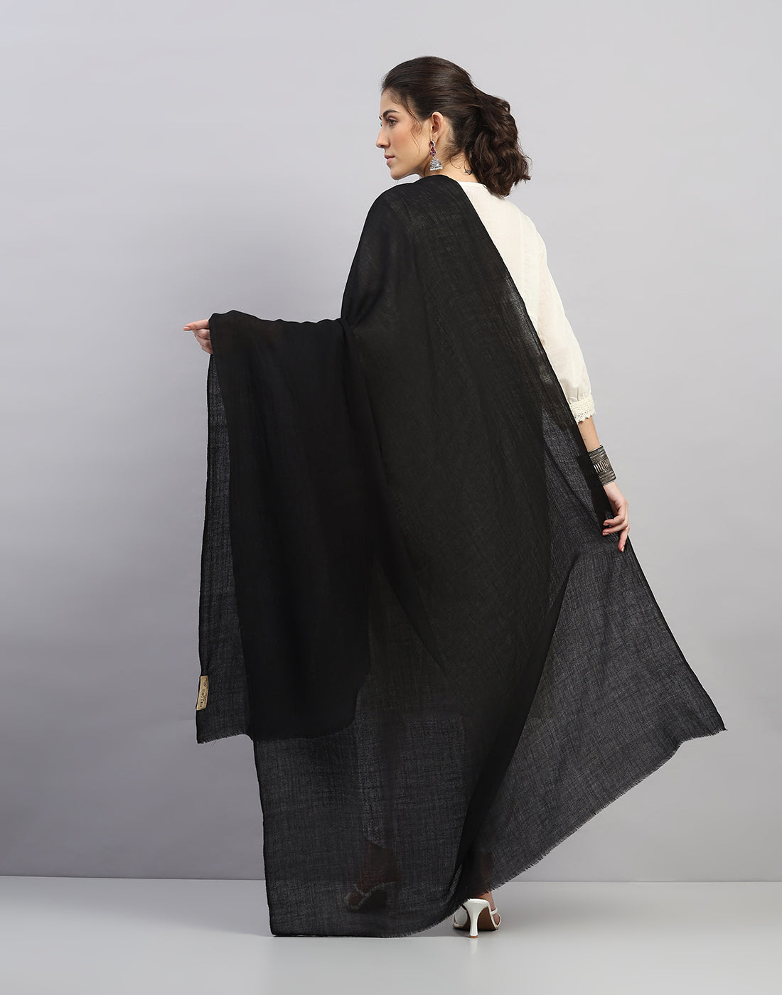 Women Multicolor Self Design   Shawl