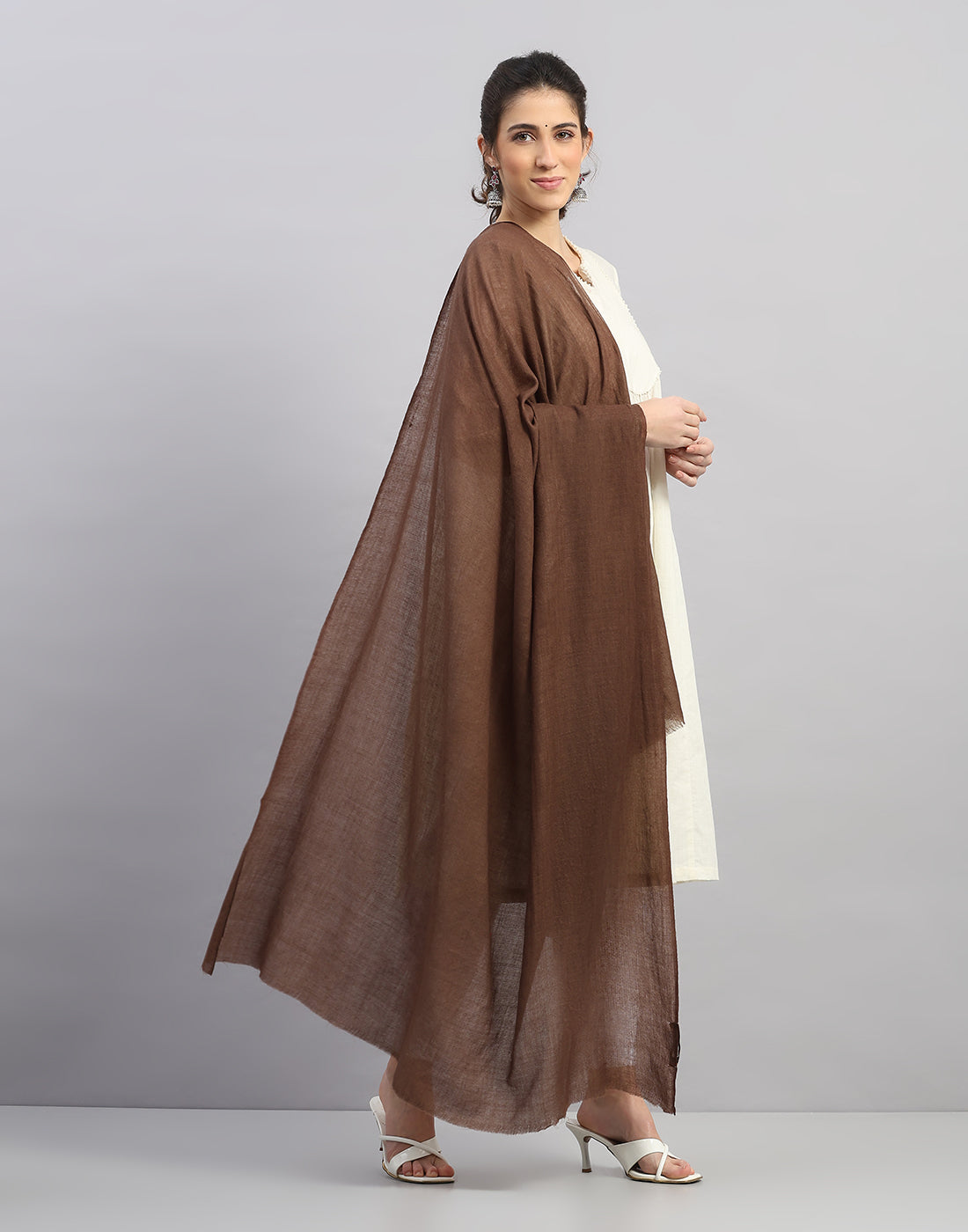Women Multicolor Self Design   Shawl