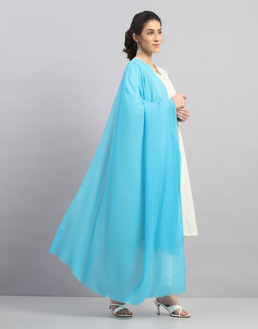 Women Multicolor Self Design   Shawl