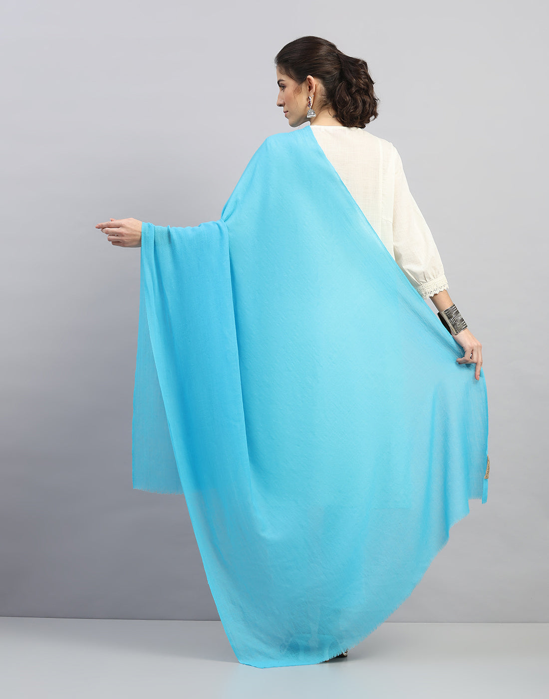 Women Multicolor Self Design   Shawl