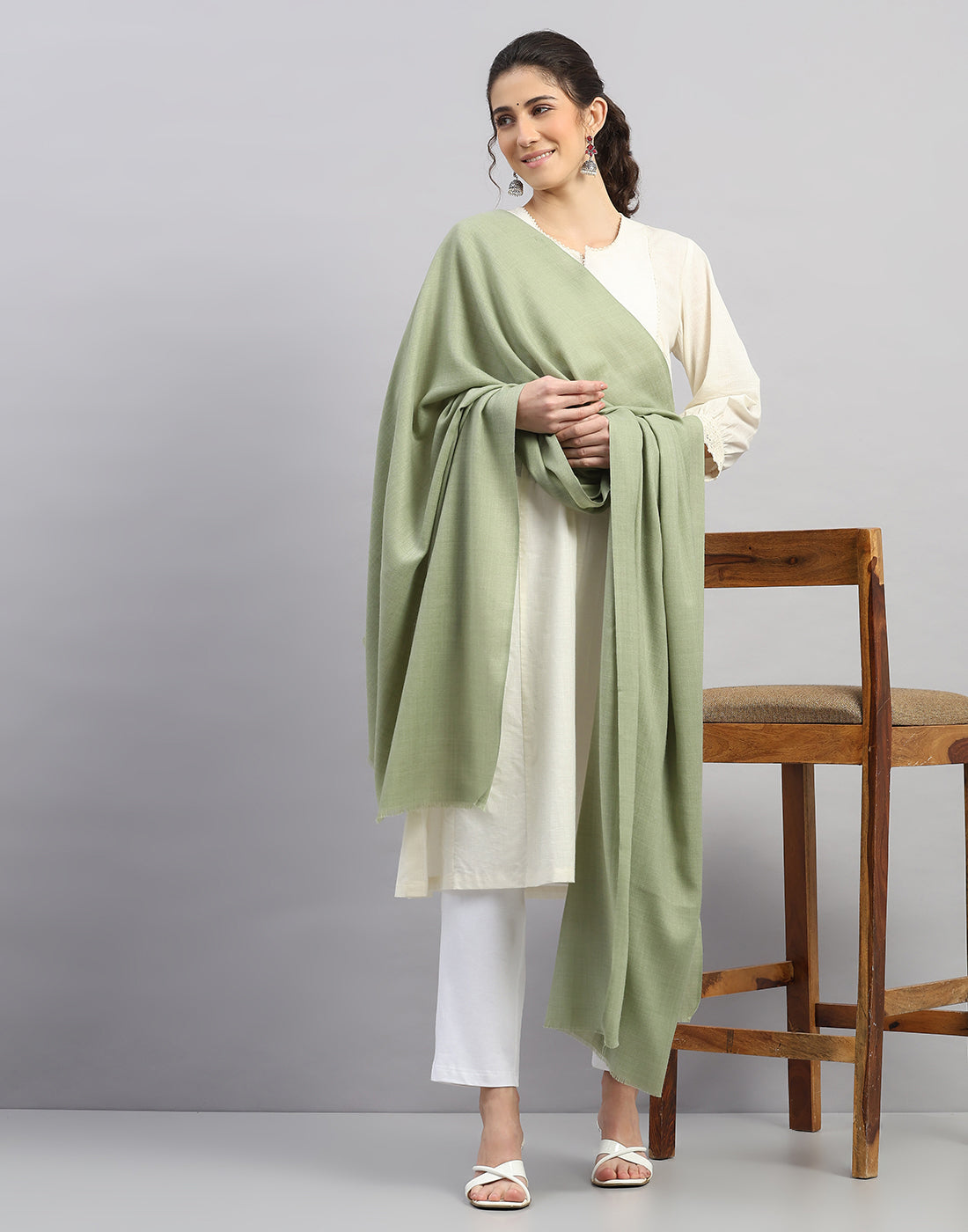Women Multicolor Self Design   Shawl
