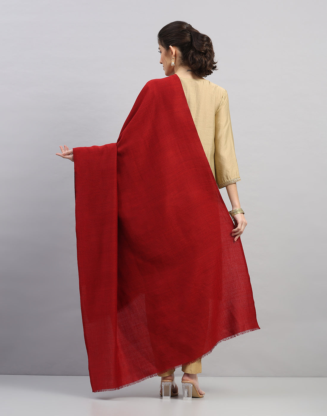 Women Multicolor Self Design   Shawl