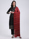 Women Multicolor Self Design Wool Blend Shawl