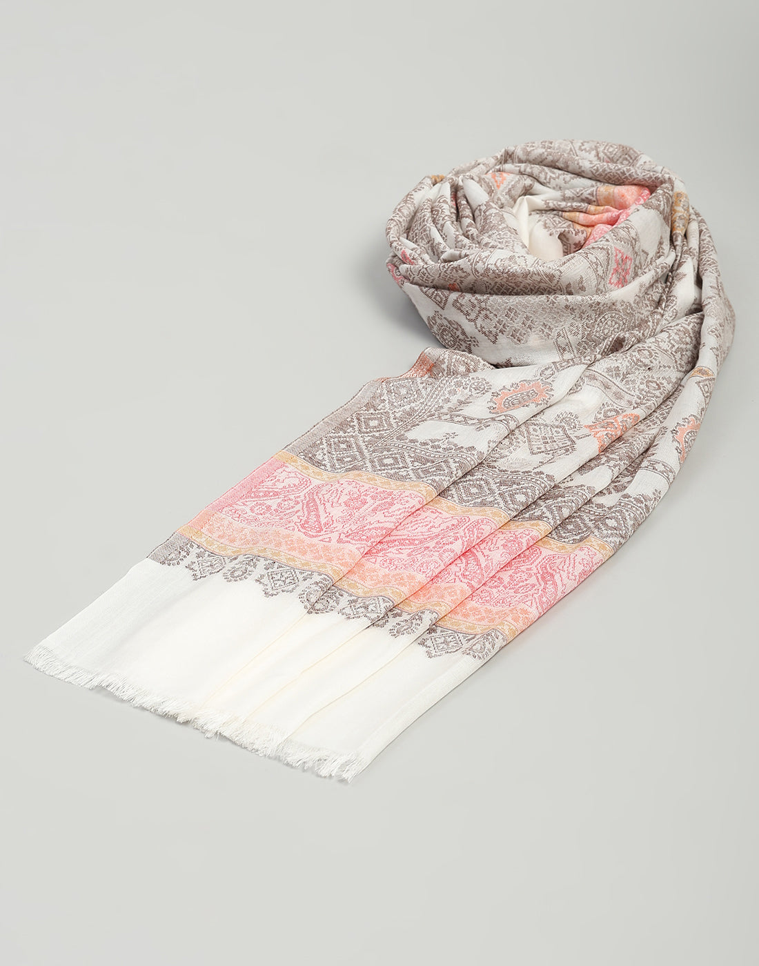 Women Multicolor Self Design   Shawl