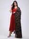 Women Multicolor Self Design Wool Blend Shawl