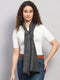 Women Multicolor Self Design Wool Stole