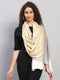 Women Multicolor Self Design Wool Stole