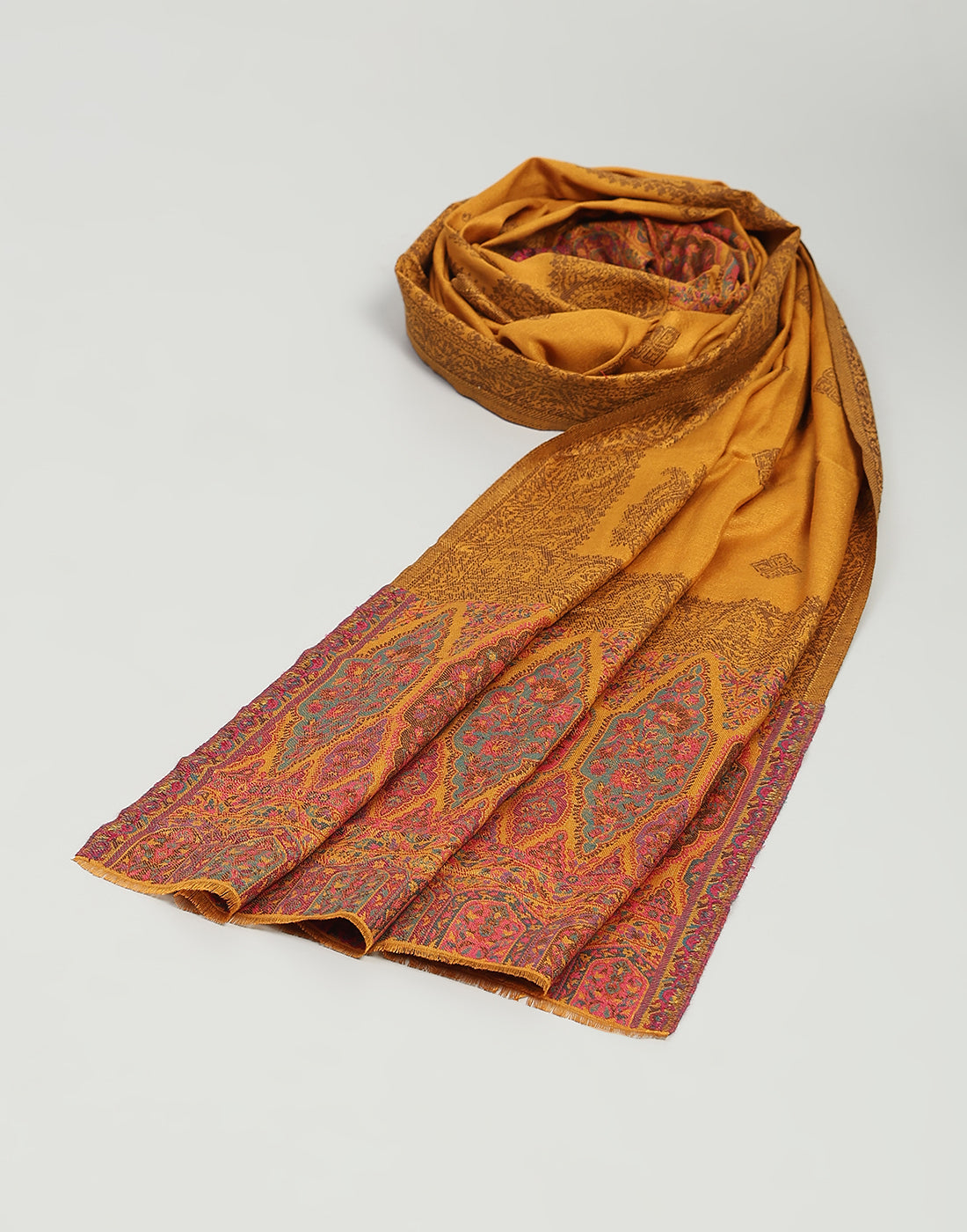 Women Multicolor Self Design   Stole